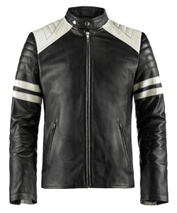 Mens Biker Leather Jacket