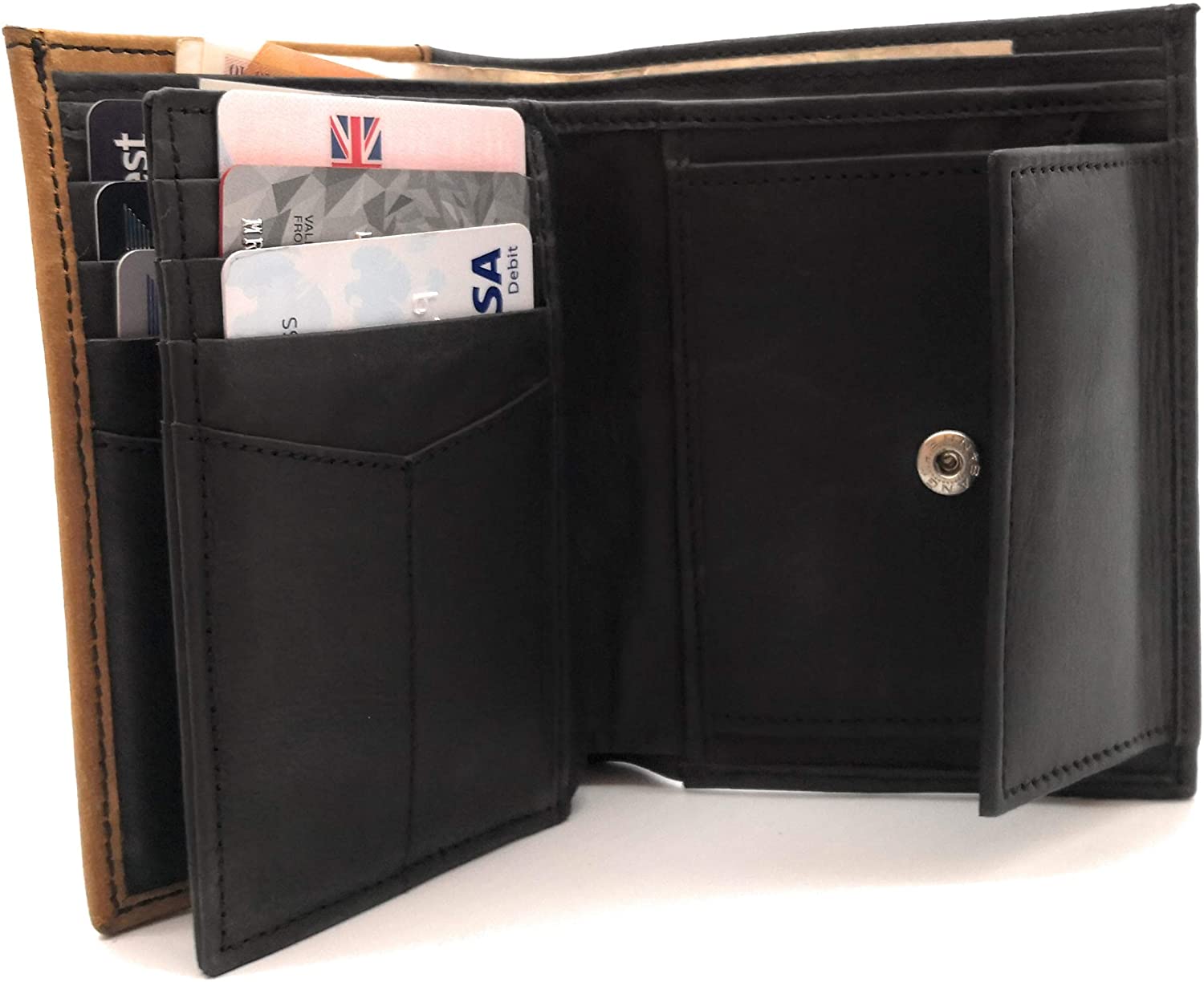 Daniel Leather Wallet with 12 Card Holders